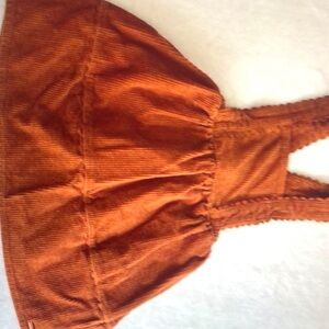 Tahari Girls overalls dress